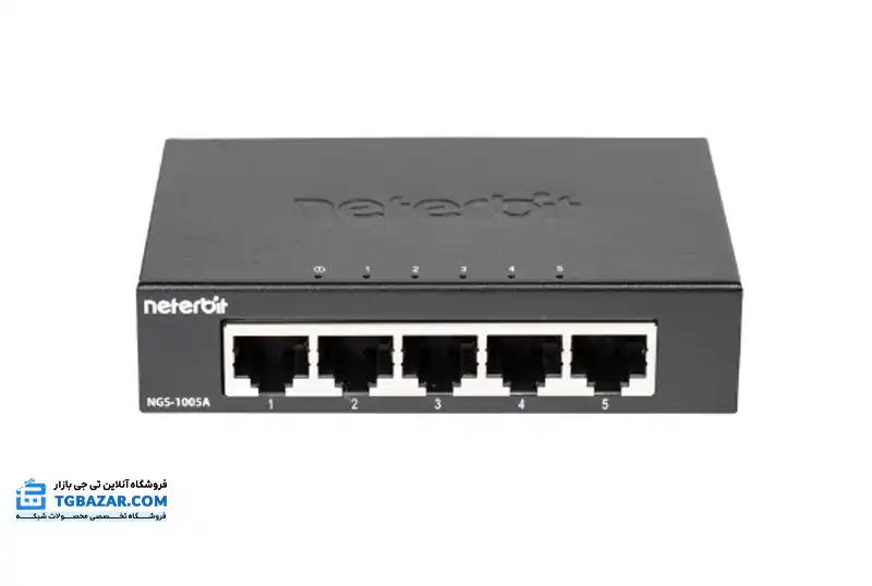 سوئیچ غیرمدیریتی 5 پورت نتربیت Neterbit مدل NGS-1005A