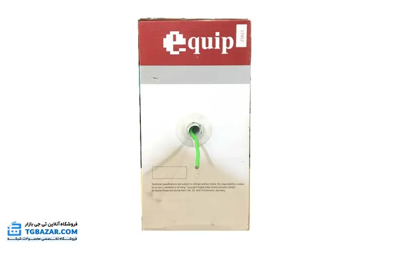 کابل شبکه روکش مس CAT6برند EQUIP