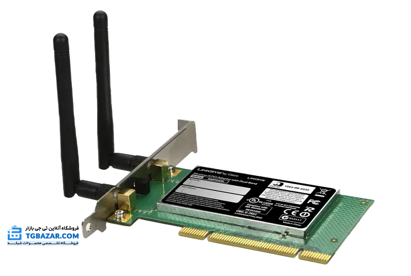 کارت شبکه PCI وایرلس لینک سیس مدل WMP600N